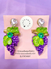Grape Earrings