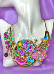 Fairy Garden Neckpiece Design