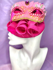 Masquerade Headpiece Design (Fuchsia)