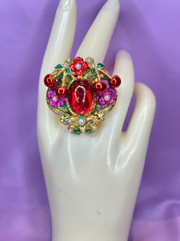 Cherry Garden Ring Design