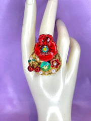 Violet Cherry Ring Design