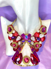 Ball Gown Neckpiece Design