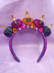 Enchanted Pumpkin Headband Design (Purple)