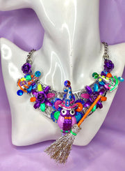 Owl Witch Neckpiece Design