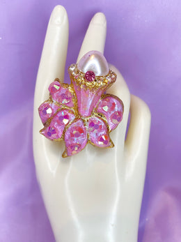 Lily Blossom Ring Design