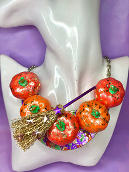 Pumpkin Neckpiece Design