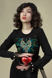 The Queen’s Heart Couture Dress Design