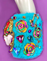 Venetian Mask Fluffy Bangle Design
