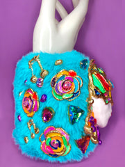 Venetian Mask Fluffy Bangle Design