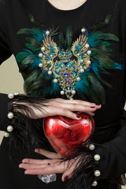 The Queen’s Heart Couture Dress Design