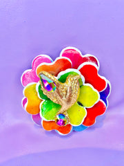 Retro Blossom Brooch Design