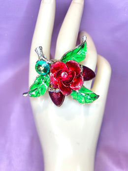 Chestnut Empress Rose Ring Design