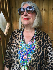 Butterfly Garden Neckpiece Design
