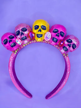 Candy Skull Headband Design