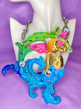 Mermaid Neckpiece Design