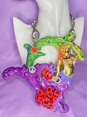 Mermaid Neckpiece Design