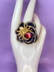 Spider Blossom Ring Design