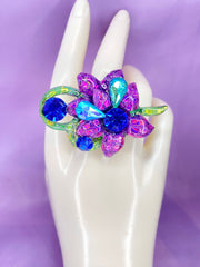 Starlit Blossom Ring Design