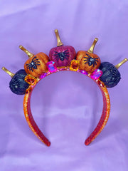 Enchanted Pumpkin Headband Design (Orange)